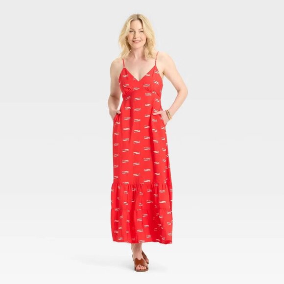None Dresses & Skirts - Pintuck Cream Midi Dress